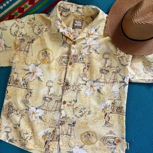 Toes on the Nose Hawaiian Shirt Sz XL